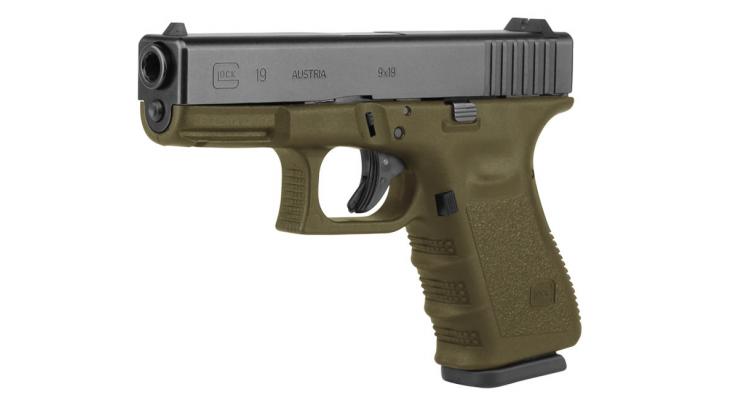 Glock G19 OD green