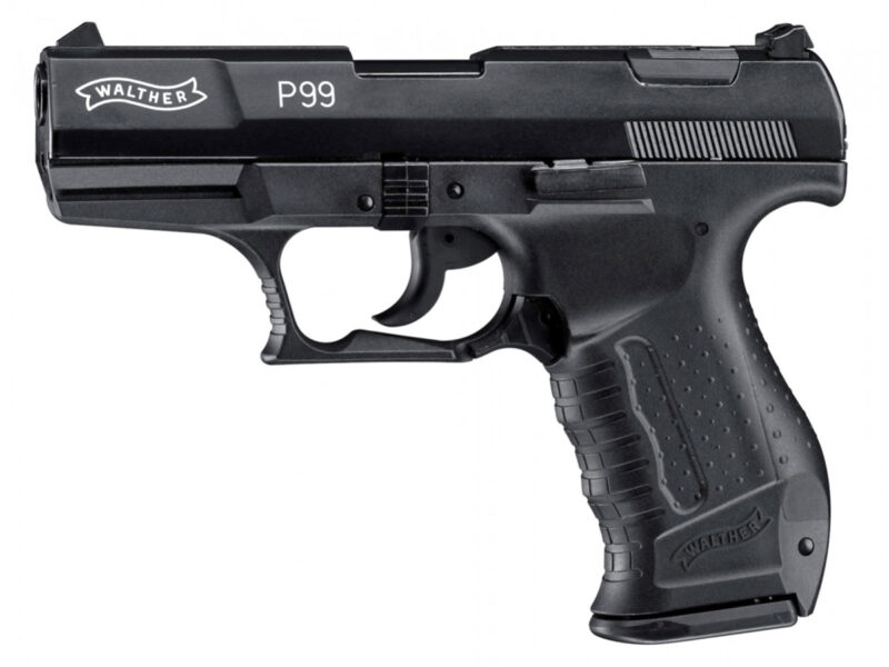 Pištoľ exp. Walther P99 čierna, kal. 9mm P.A.K.