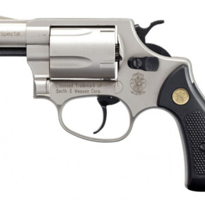 Revolver exp. S&W Chiefs Special nikkel, cal. 9mm