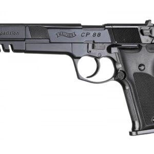 Pištoľ CO2 Walther CP88 Competition čierna, kal. 4,5mm diabolo