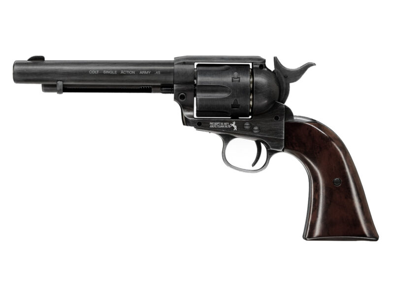 Revolver CO2 Colt SAA .45-5.5" antique, kal. 4,5mm BB