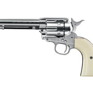 Revolver CO2 Colt SAA .45-5.5" nickel, kal. 4,5mm diab.