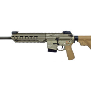 HK MR223 A3 14,5", kal. .223Rem., Slim-Line HKey Handguard GREEN-BROWN