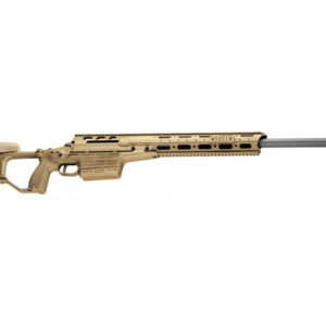 Sako TRG M10, kal. .338LapuaMag., Coyote Brown Folding Stock (NS LRR MB 30MOA 27in)