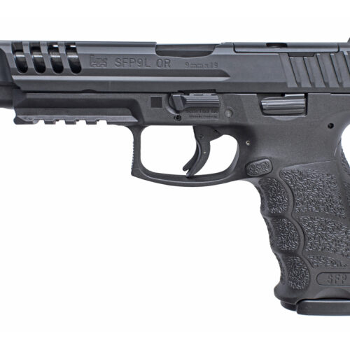 Pištoľ HK SFP9L-OR PB, kal. 9x19, s 5 montážnymi platničkami