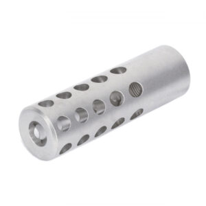 Úsťová brzda Sako/Tikka D22, M18x1, Slim nerezová