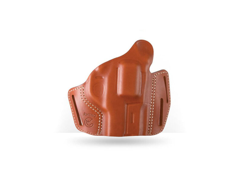 Puzdro Rhino 2" Brown Leather