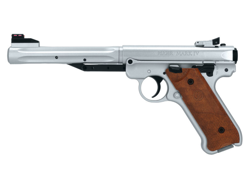 Vzduchová pištoľ Ruger Mark IV Stainless, kal. 4,5mm