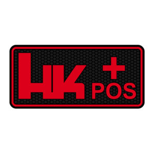 Logo HK positive na suchý zips