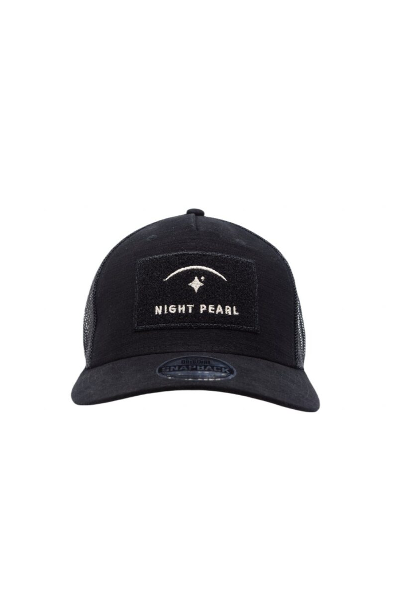 NIGHT PEARL SNAPBACK Black kšiltovka