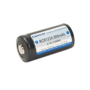 Keeppower RCR123A 800 mAh (Li-Ion) dobíjacia batéria s ochranou