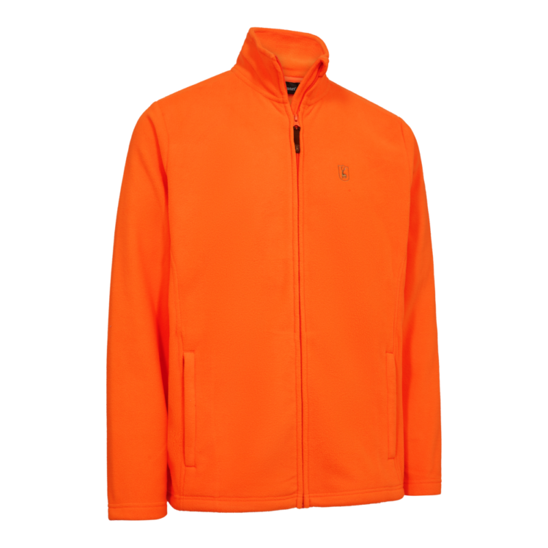 Deerhunter Atlas Light Fleece Jacket Safety Orange ľahká fleecová bunda