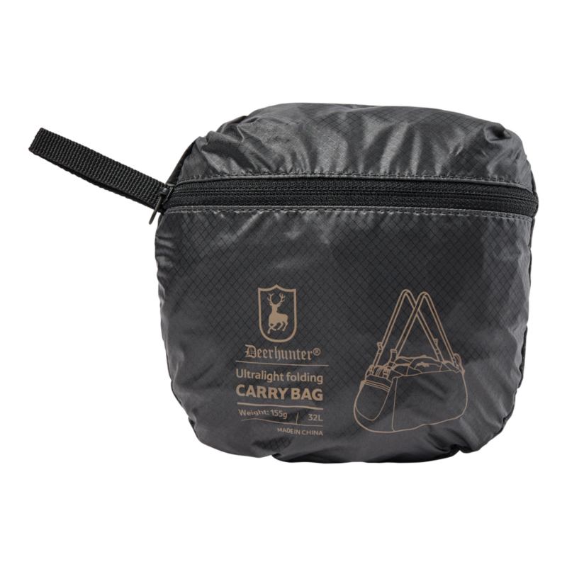 Deerhunter Packable Carry Bag black 32 litrová skladacia taška