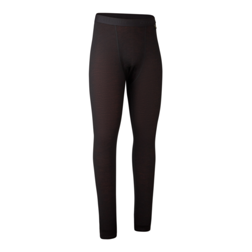 Deerhunter Quinn Merino Long Johns Black Oak merino spodné nohavice