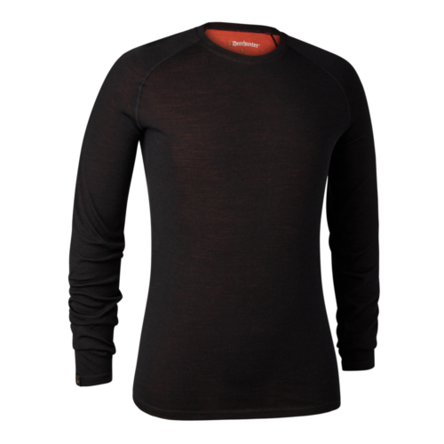Deerhunter Quinn Merino Undershirt Black Oak merino spodná bielizeň top