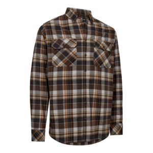 Deerhunter Robert Shirt Brown Check barna kockás flanel ing