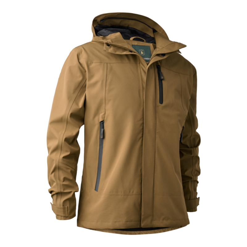 Deerhunter Sarek Shell Jacket Butternut technická bunda s kapucňou