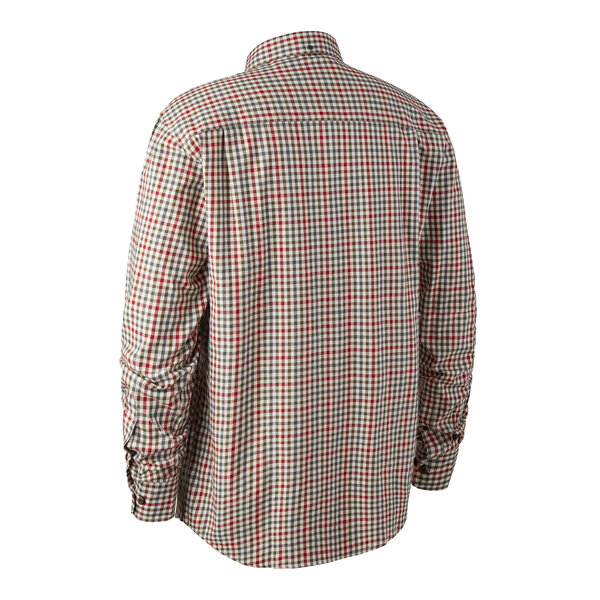 Deerhunter Zachary - Red Checked pánska lovecká košeľa