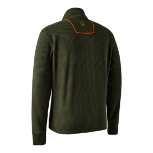 Deerhunter Chamois Full-Zip Forest Green férfi polár pulóver