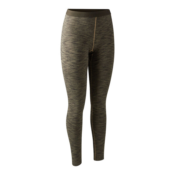 Deerhunter Lady Insulated Leggings Brown Melange dámske legíny