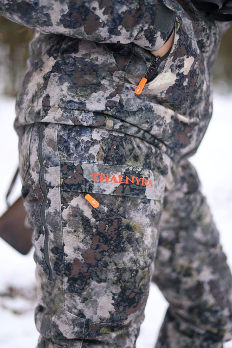 Thalnyra zimné poľovnícke oblečenie - bunda - safari brown