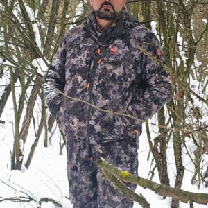 Thalnyra zimné poľovnícke oblečenie - bunda - safari brown