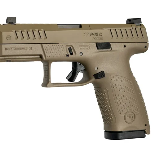 CZ P-10 C OR Ported 9x19 FDE